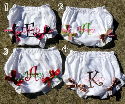 personalized diaper covers